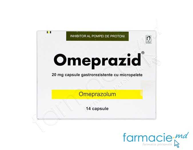 Omeprazid® caps.gastrorez.20mg N7x2 Nobel Ilac