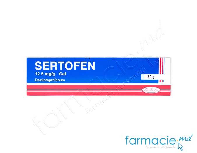Sertofen gel 12,5 mg/g  60 g N1