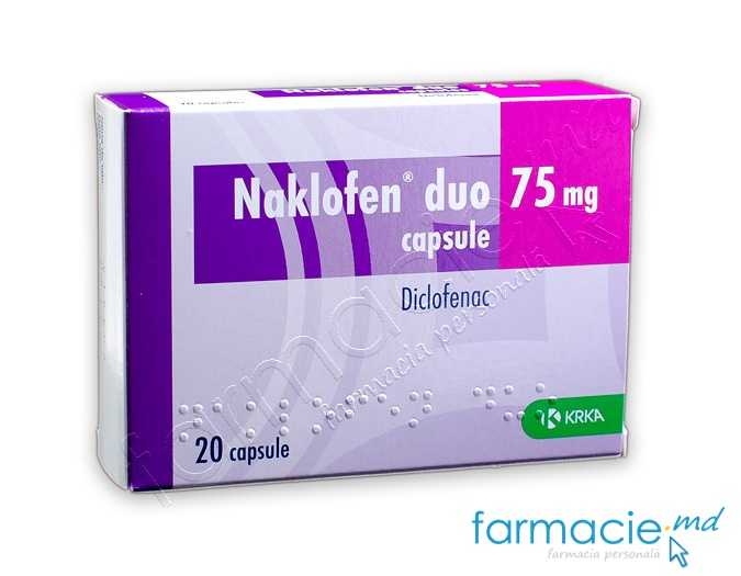 Naclofen Duo caps.75mg N20 KRKA