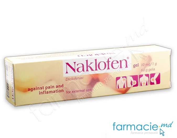 Naclofen gel 11,6 mg/g 60g KRKA
