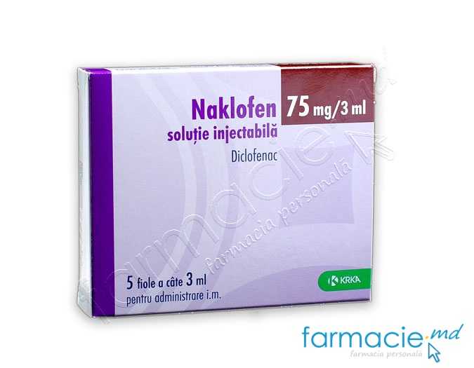 Naclofen sol.inj.75mg/3ml N5 KRKA