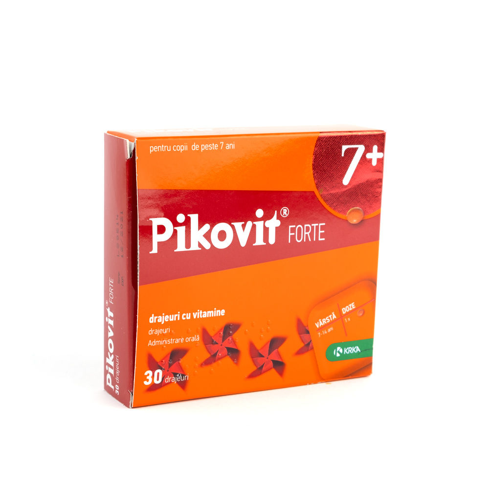 Pikovit® Forte drajeuri N15x2 (7ani+)(TVA8%) KRKA