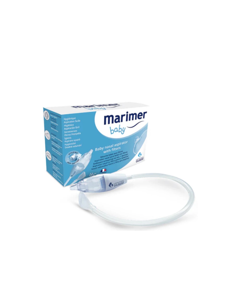 Marimer baby aspirator nazal cu filtru Biessen