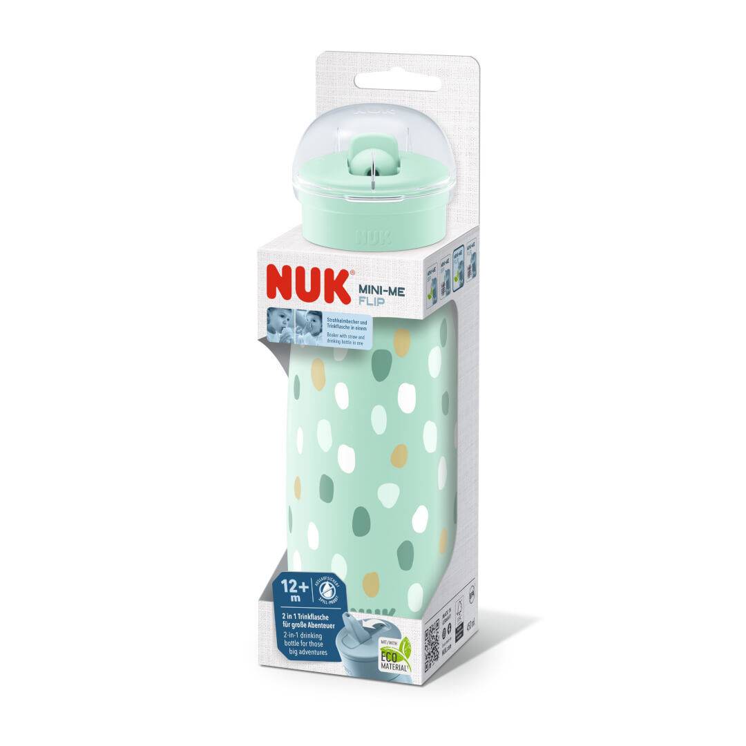 NUK Sticluta Mini-Me canuta plastic 450ml 12 luni+