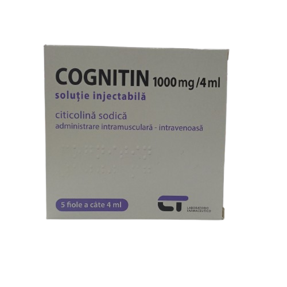 Cognitin sol.inj.1000mg/4ml N5 Top-Pharma