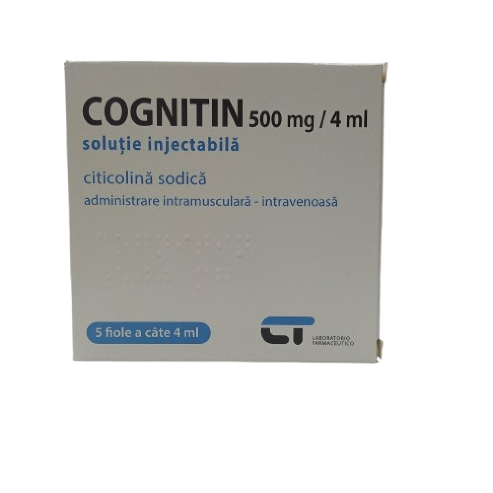 Cognitin sol.inj.500mg/4ml N5 Top-Pharma