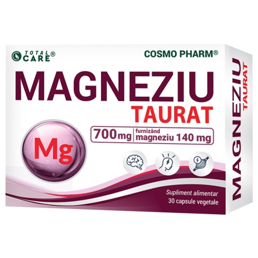 Magneziu Taurat caps. N30 Cosmo Pharm