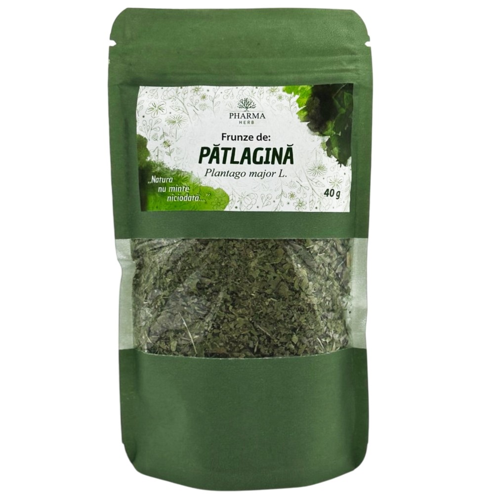Ceai Patlagina frunze 40g Pharma Herb