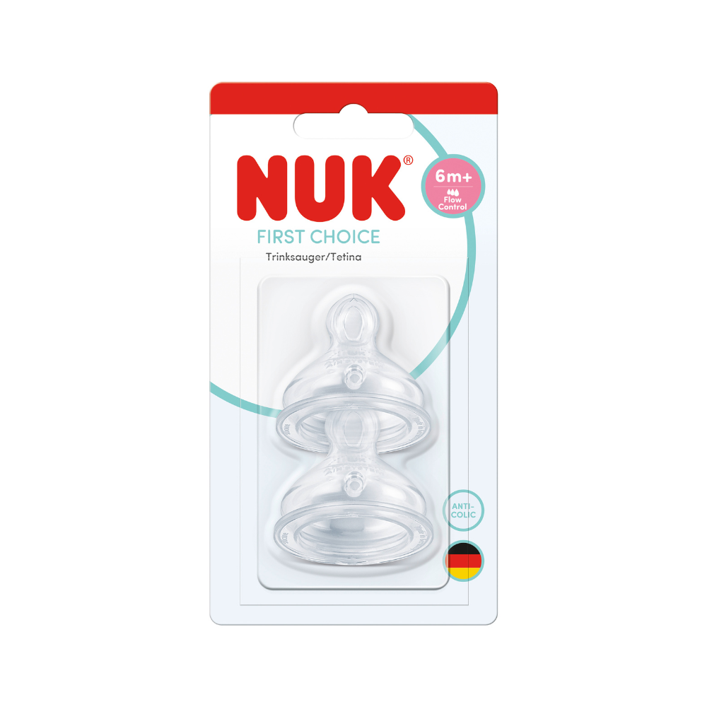 NUK Tetina silicon FC (6+ luni) flux variabil N2