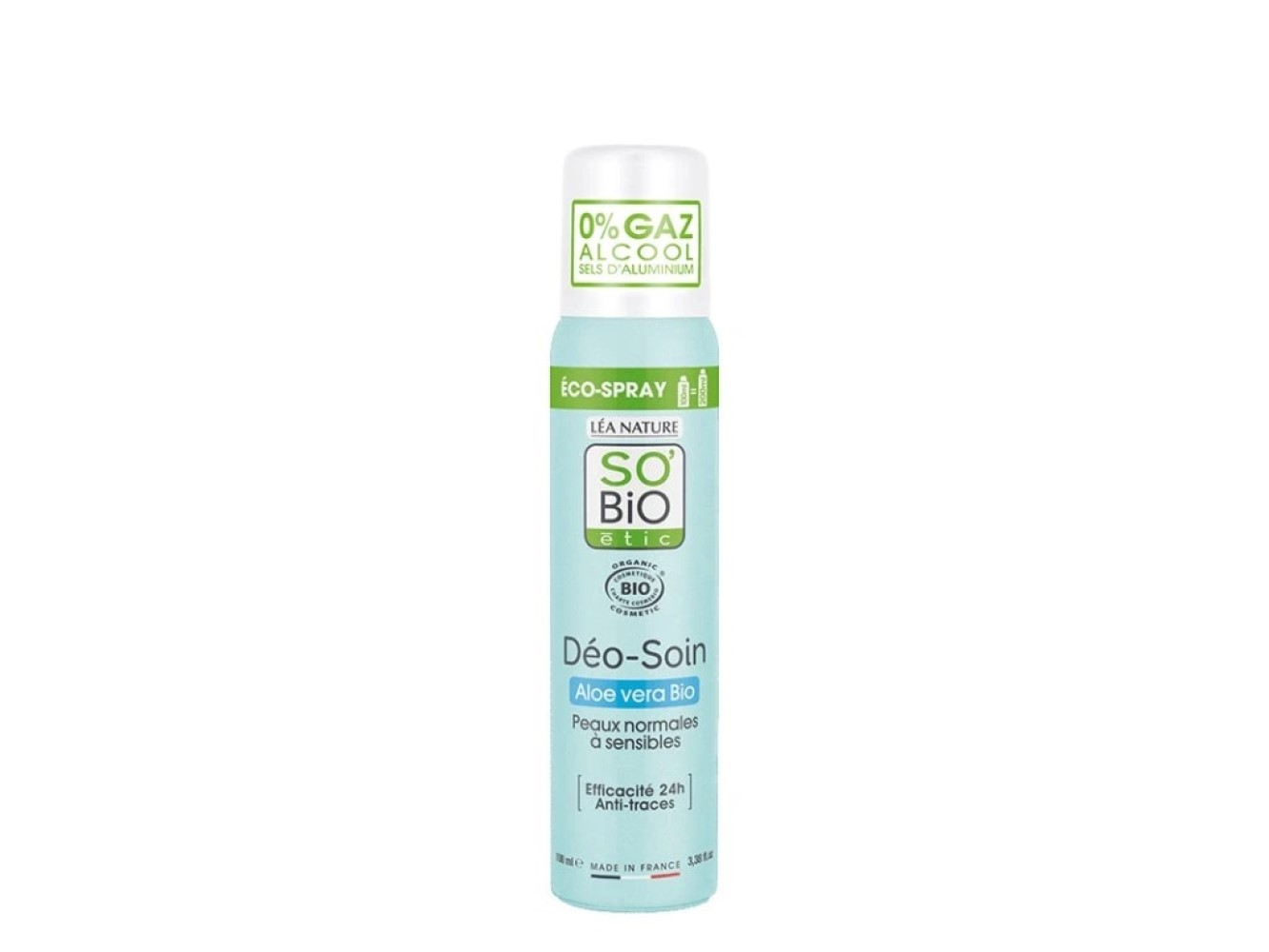 So Bio Deo Spray Aloe Vera Bio, piele sensibila 100ml