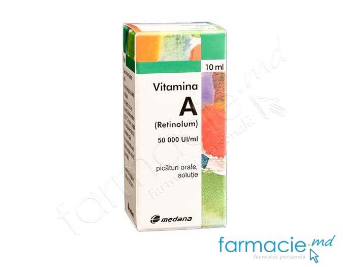 Vitamina A 10ml (sol.apoasa)