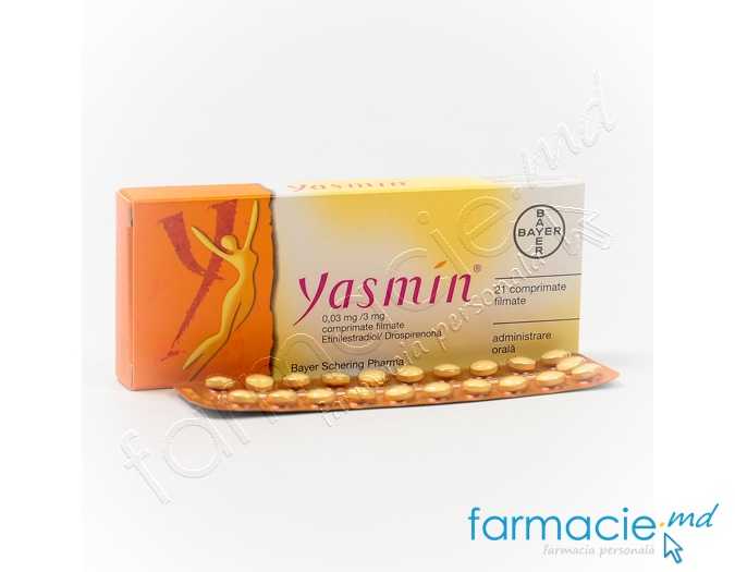 Yasmin® comp.film.0,03mg/3mg N21 Bayer