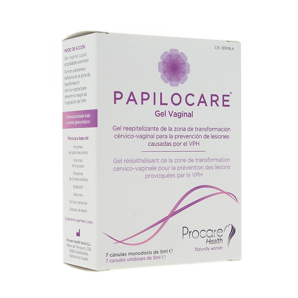 Papilocare gel vaginal N7 (TVA 8%) Gedeon Richter