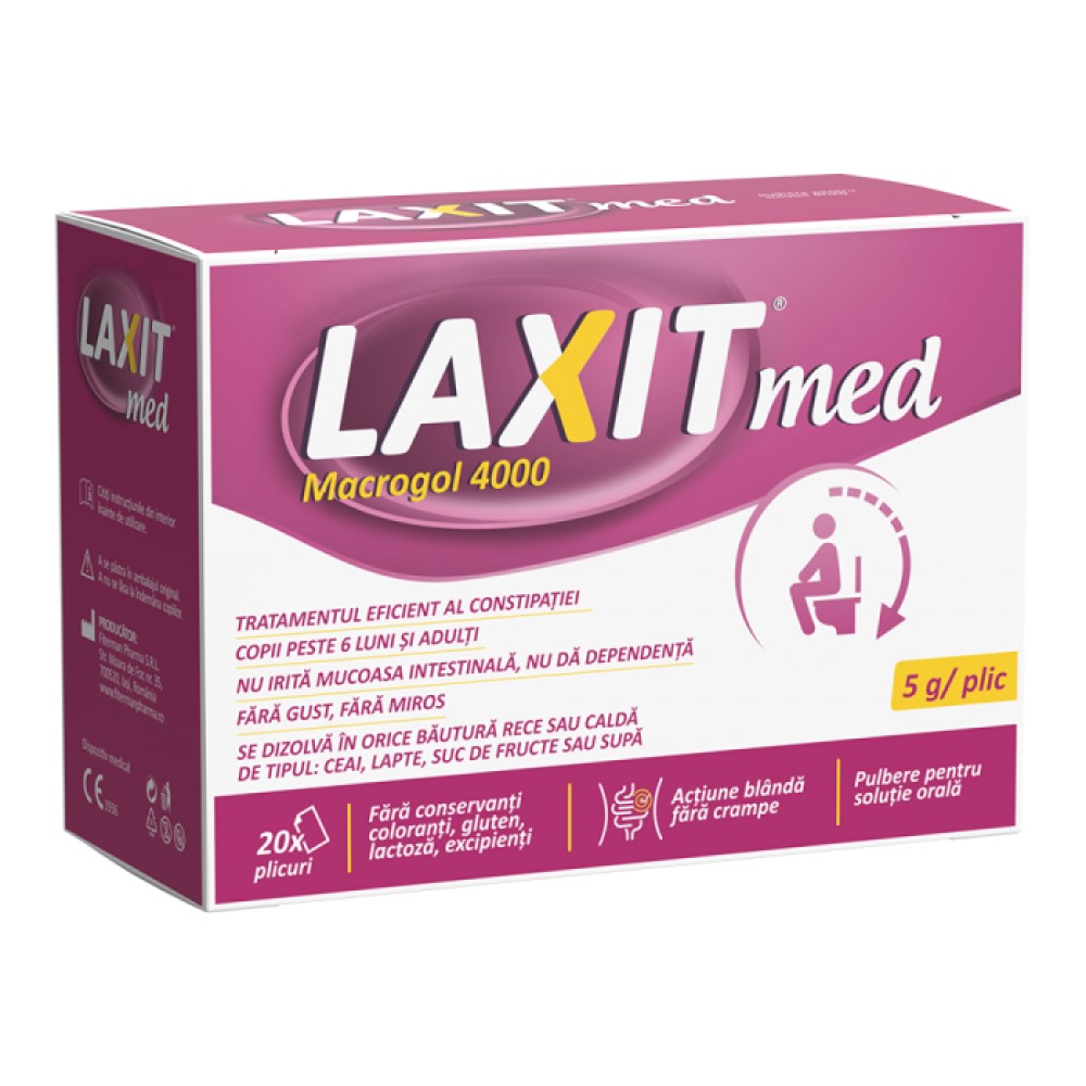 Laxit med pulbere (macrogol 4000) N20 Fiterman