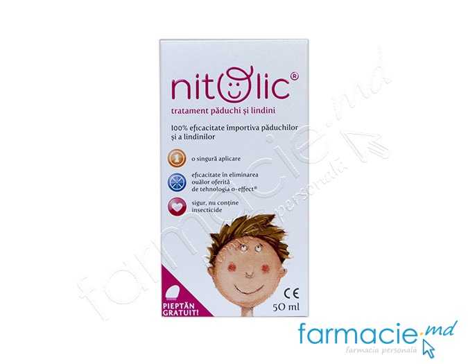 Nitolic Spray 50ml+Pieptene Gratis (TVA 8%) Top-Pharma