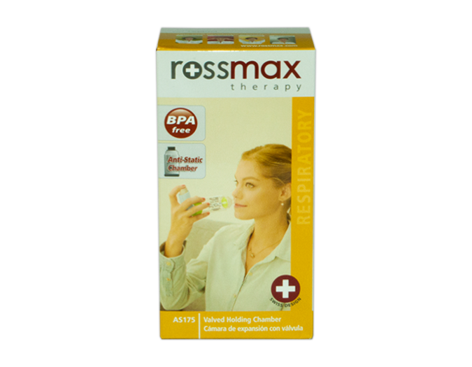 Inhalator manual Rossmax cu supapa si camera de aer, marimea L(5ani+)