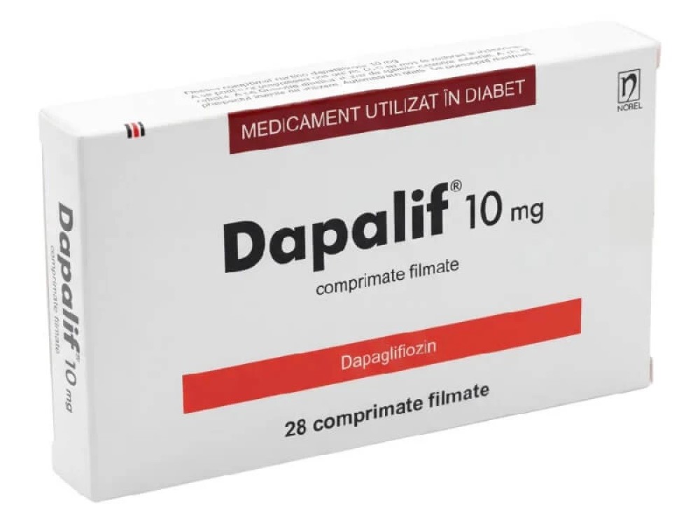 Dapalif® comp.film.10mg N14x2 (Dapagliflozinum) Nobel