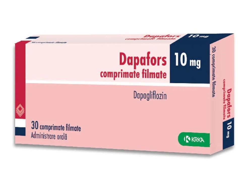 Dapafors (dapagliflozinum) comp.film.10mg N15x2 KRKA