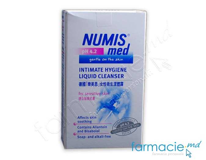 Numismed Lotiune intima pH 4.2 250ml