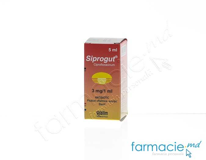 Siprogut pic.oft/aur 0.3% 5ml