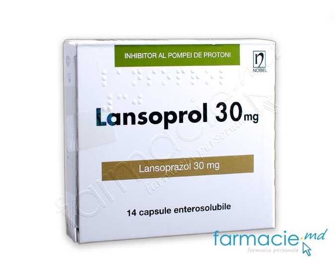 Lansoprol® caps. gastrorez.30 mg N14