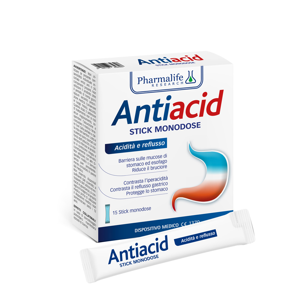 Antiacid Stick (reflux,hiperaciditate,arsuri) 15ml N15 Pharmalife