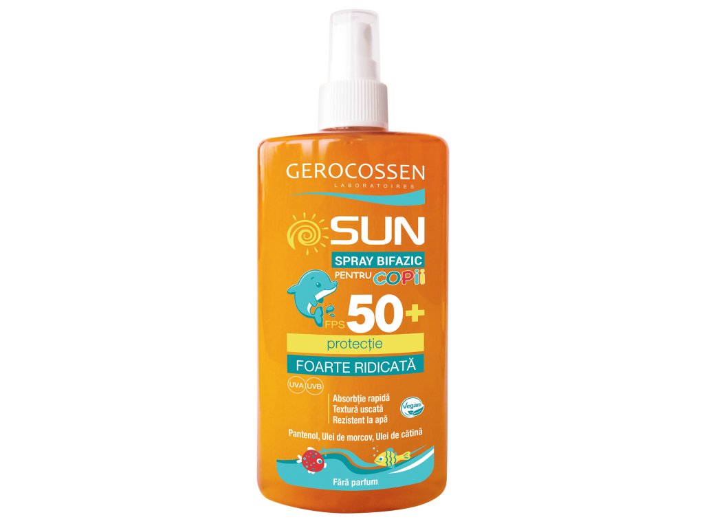 Gerocossen Sun Spraybifazic protectie solara copii SPF50+ 300ml