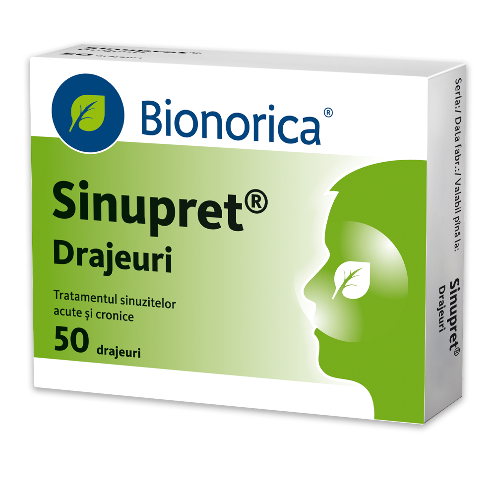 Sinupret® drajeuri N25x2 Bionorica