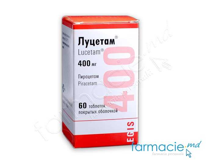 Lucetam® comp.film.400mg N60 (piracetam) Egis