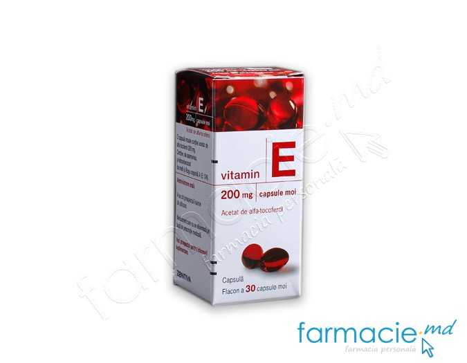Vitamina E caps.200mg N30 Zentiva