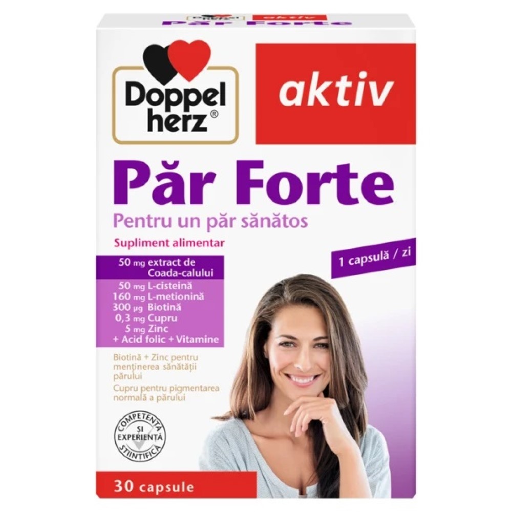 Par Forte Biotina 300 mcg caps. N30 (1 caps/zi) Doppelherz