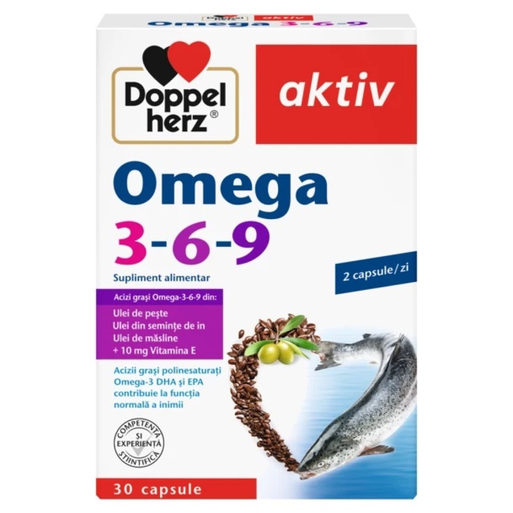 Omega 3 6 9 + Vit E caps. N30 (2/zi) Doppelherz