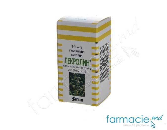Lecrolin pic.oft.2% 20 mg/ml 10ml
