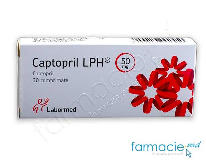 Captopril LPH® comp.50mg N10x3 Labormed