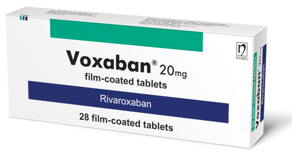 Voxaban (Rivaroxaban) comp.film.20mg N14x2 Nobel
