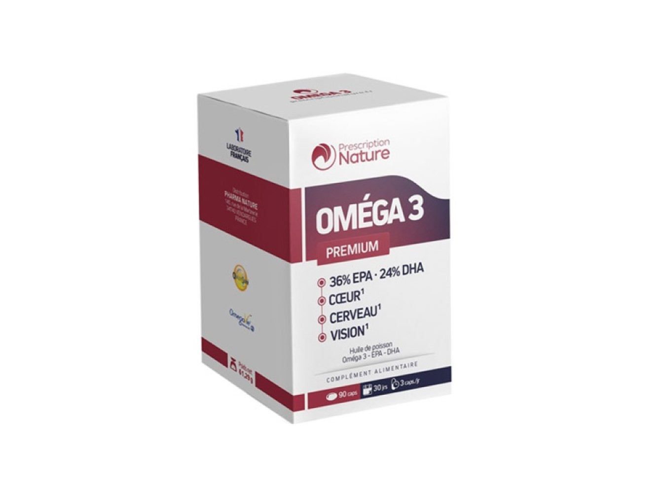Omega 3 1500mg Premium caps. N90 Pharma Nature