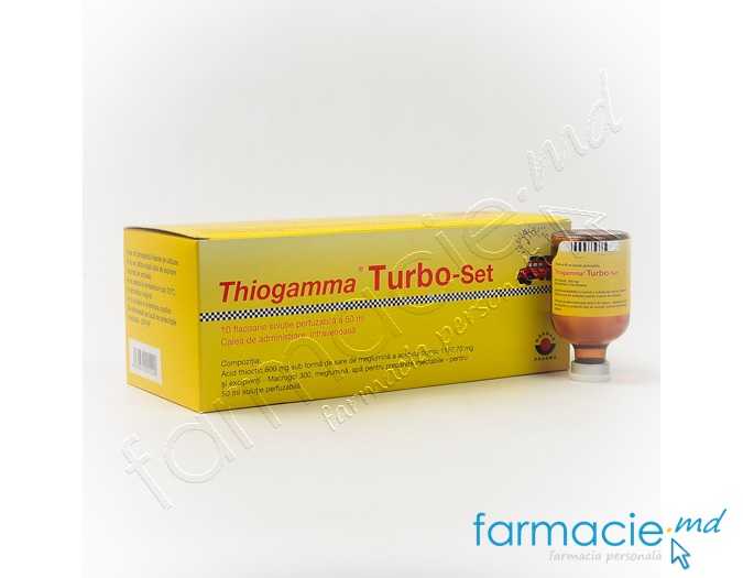 Thiogamma® Turbo-set sol.perf.600mg/50ml 50ml N10 Worwag