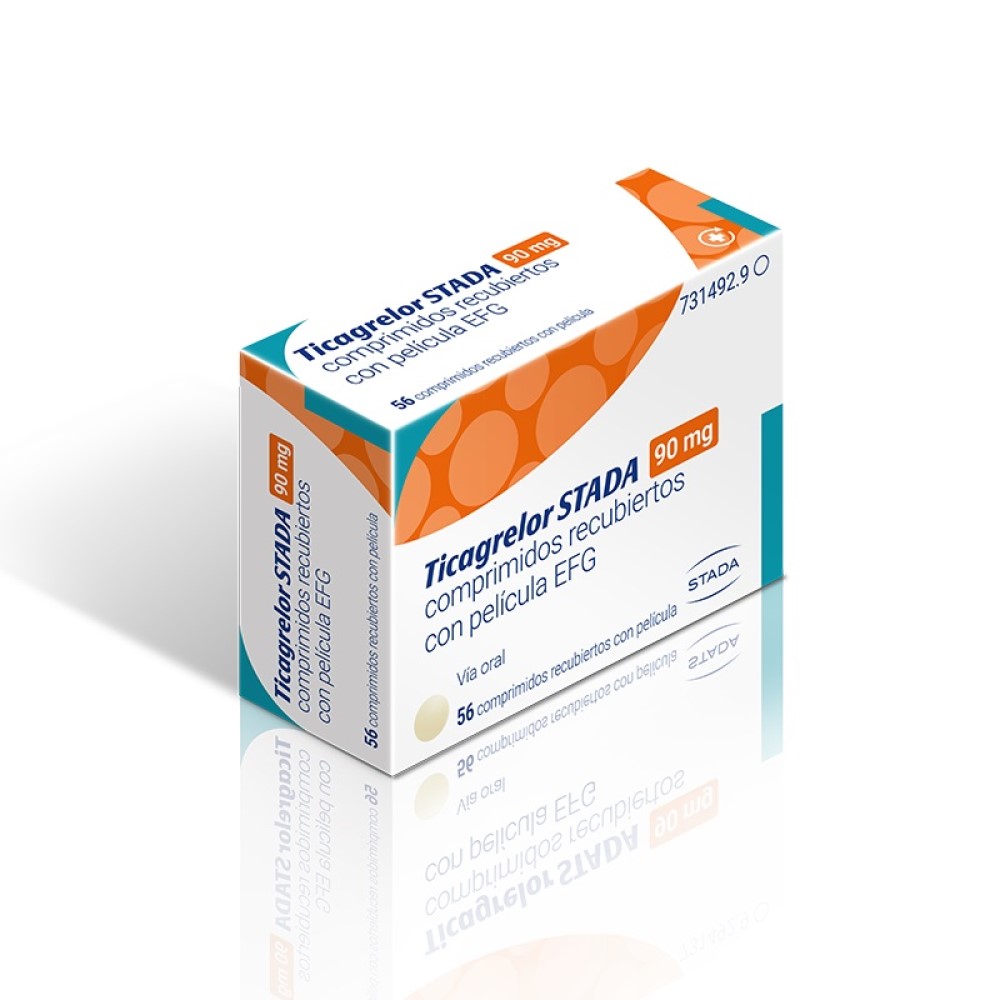 Ticagrelor comp.film.90mg N14x4 STADA