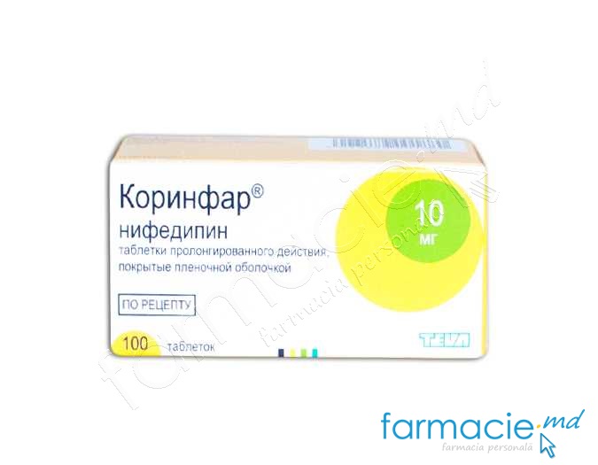 Corinfar comp.film.10mg N100