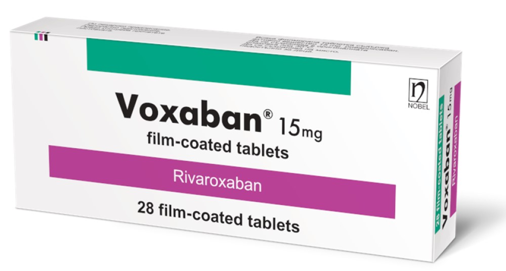 Voxaban (Rivaroxaban) comp.film.15mg N14x2 Nobel