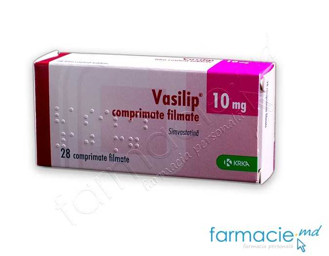 Vasilip comp.film. 10mg N28