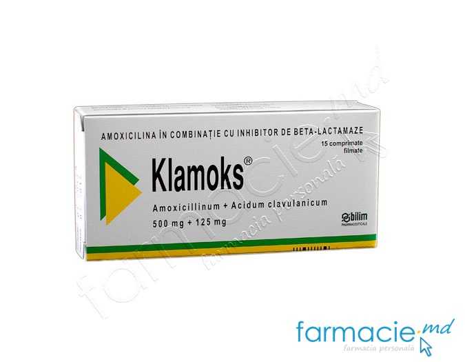 Klamoks® comp.film.500mg/125mg N5x3 Bilim Ilac