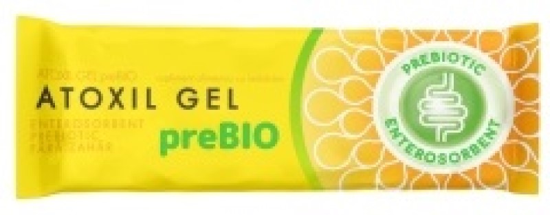 Atoxil GEL preBIO plic 20g N10 (capsuna) Orisil-Pharm