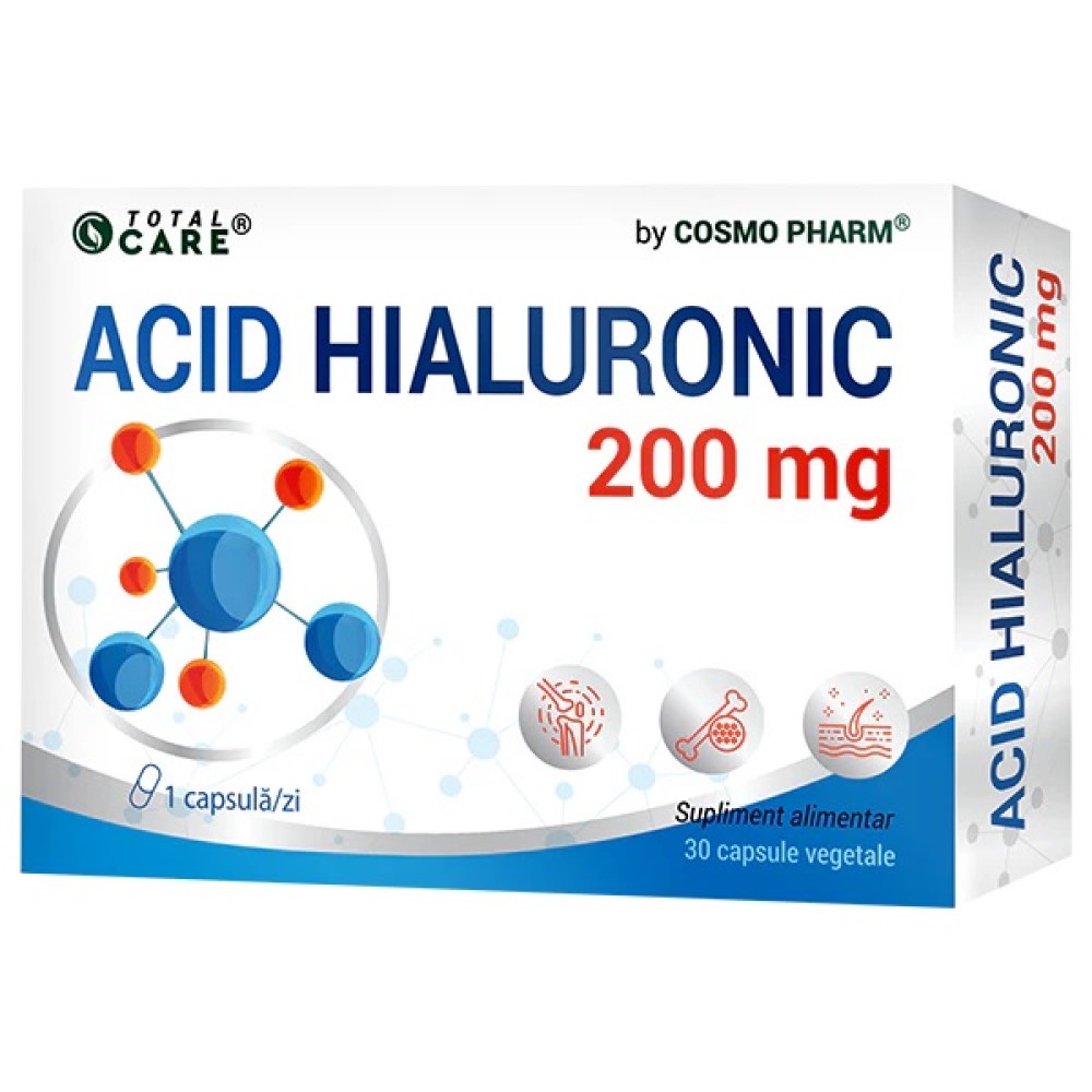 Acid Hyaluronic 200mg Piele si Articulatii caps. N30 Cosmo Pharm