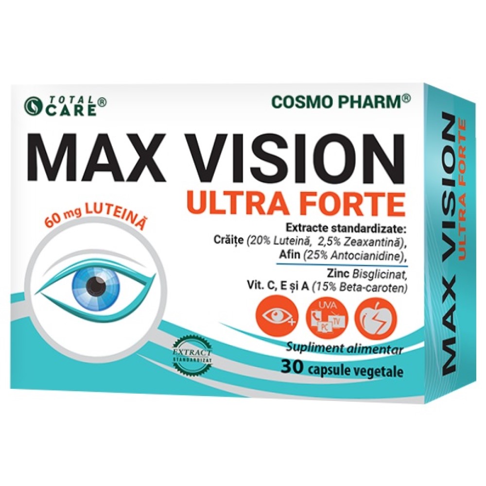 Max Vision Ultra Forte Vedere caps. N30 Cosmo Pharm