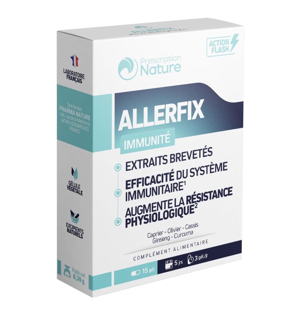 Allerfix alergii si respiratie usoara caps. N15 (3/zi) Pharma Nature