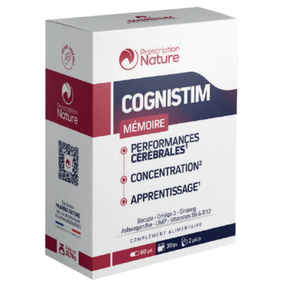 Cognistim memorie si concentrare caps. N60 (2/zi) Pharma Nature