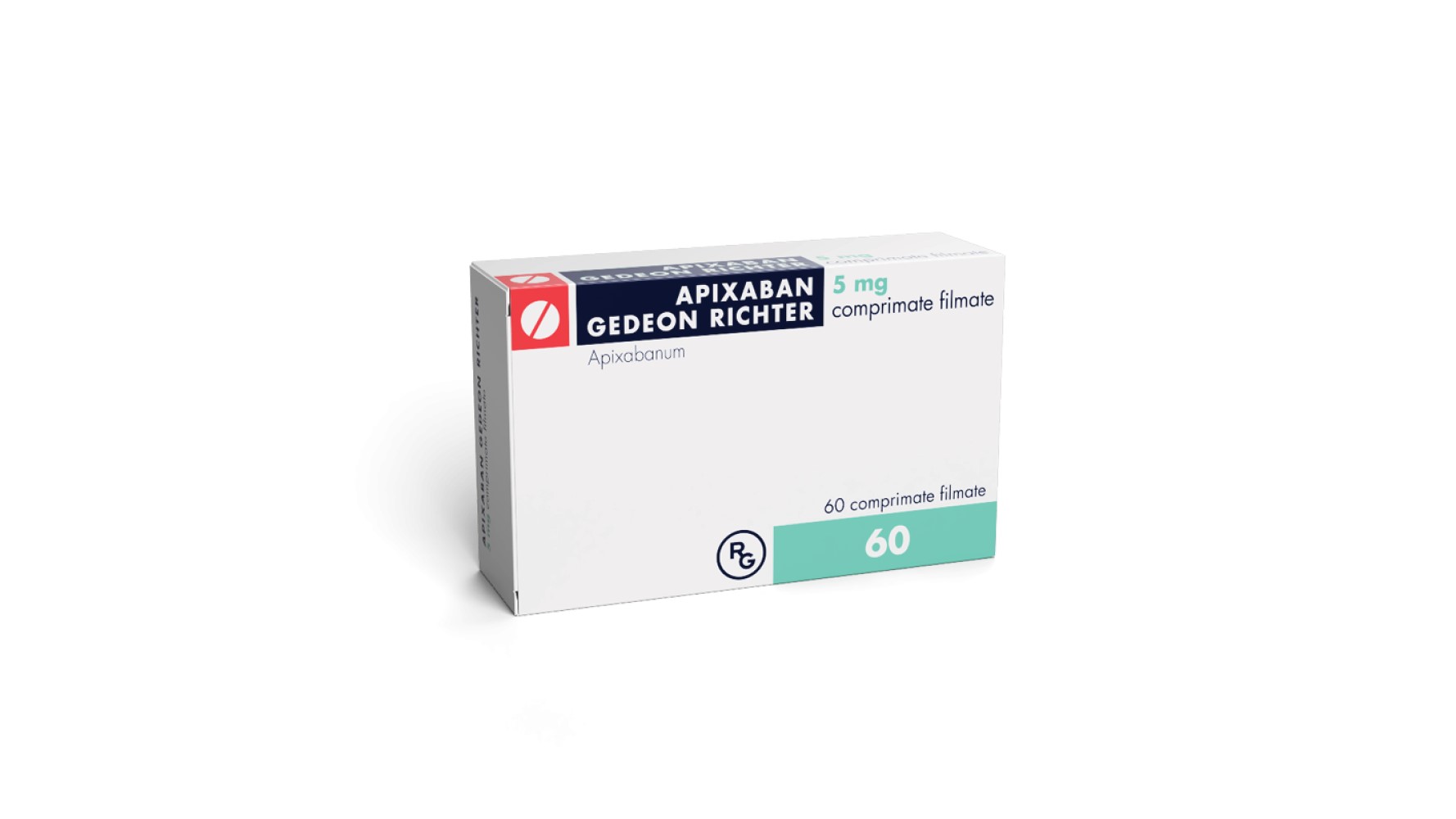 Apixaban comp.film.5mg N60 Gedeon Richter