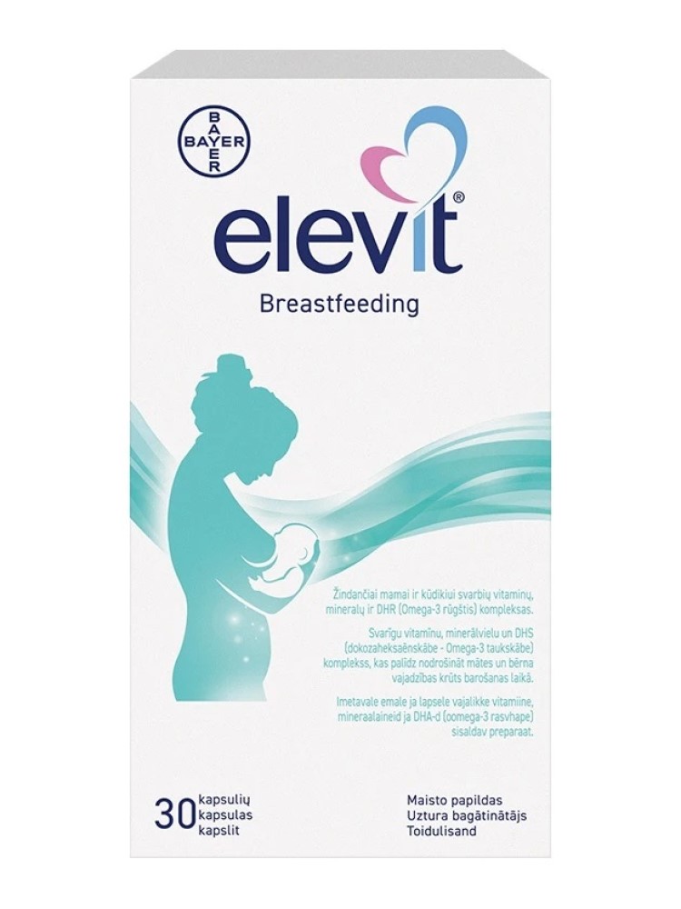Elevit Breastfeeding caps. N30 Berlimed