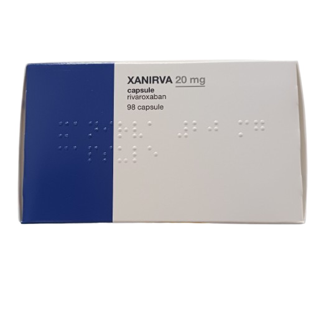 Xanirva caps. 20mg N98 Zentiva